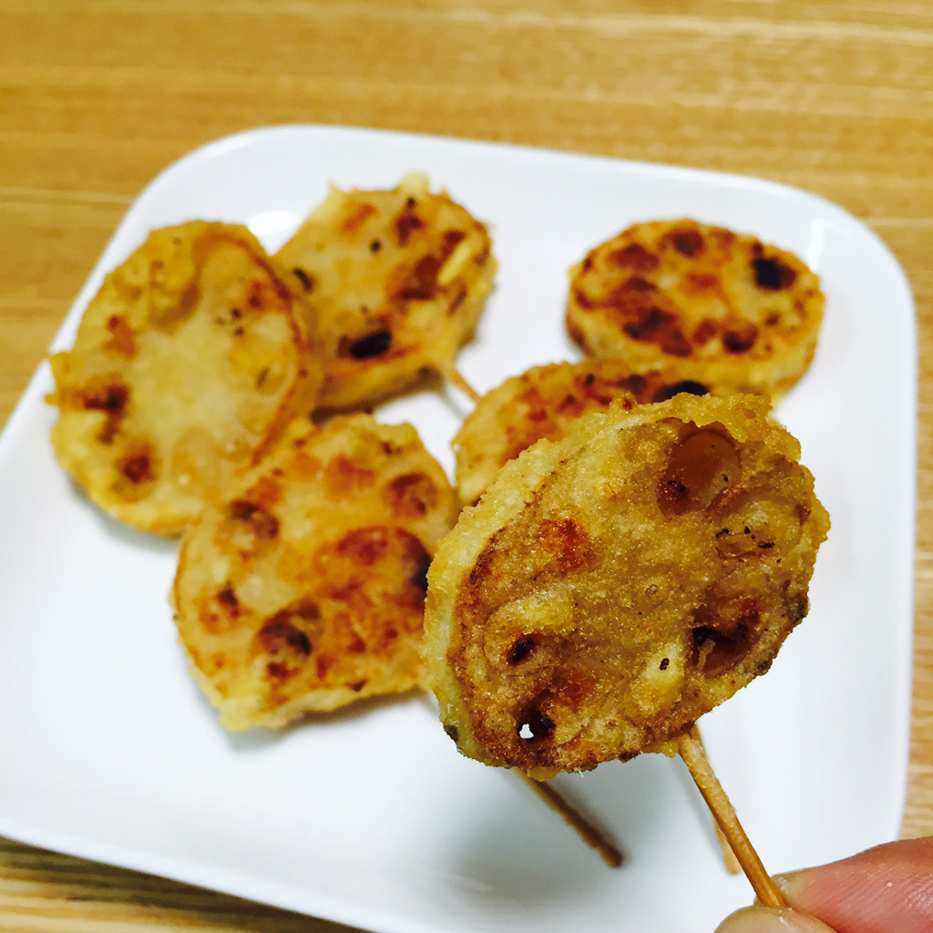 自家製からし蓮根の天ぷら クック井上 のカンタンレシピ 飲食の求人 転職 就職なら ジョブ レストラン